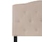 Flash Furniture Cambridge Headboard, Twin Size, Beige Fbrc HG-HB1708-T-B-GG - alternate 9